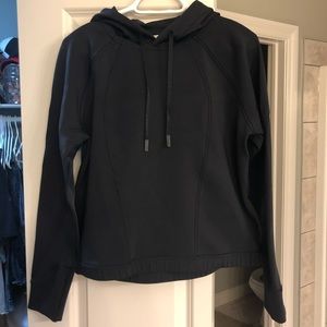 Lululemon Cropped Black Hoodie